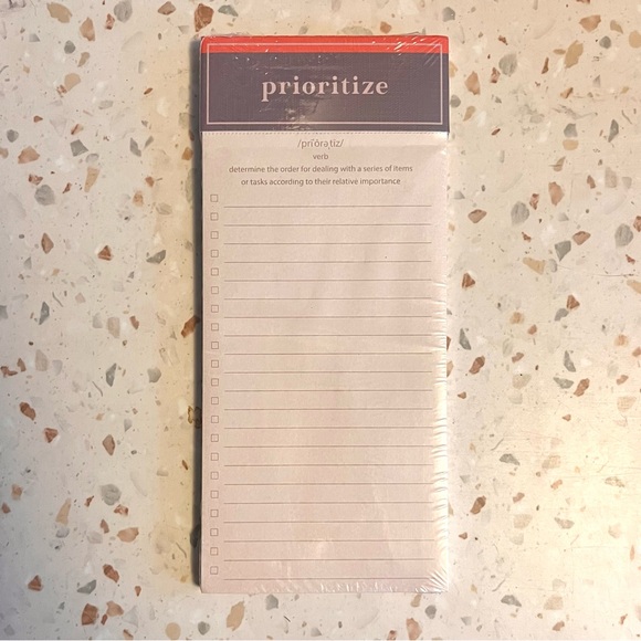 🆕 🎉 prioritize checklist magnetic memo pad - Picture 3 of 12